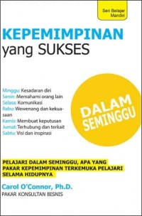 Image of Kepemimpinan Yang Sukses Dalam Seminggu