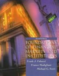 Image of Foundations Of Financial Markets And Institutions 2nd Ed