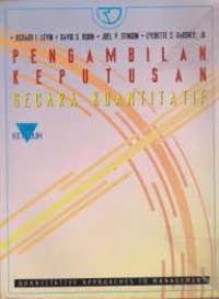Image of Pengambilan Keputusan Secara Kuantitatif Ed. 7
