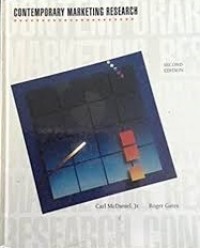 Image of Contemporary Marketing Research 2nd Ed
