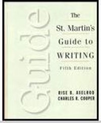 Image of The St. Martin's Guide to Writing 5th Ed