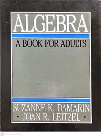 Image of Algebra : a Book for Adult
