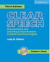 Image of Clear Speech : Pronunciation And Listening Comprehension In North American English : Student's Book 3rd Ed